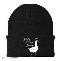 God's Silliest Goose Funny Beanie thumb 0
