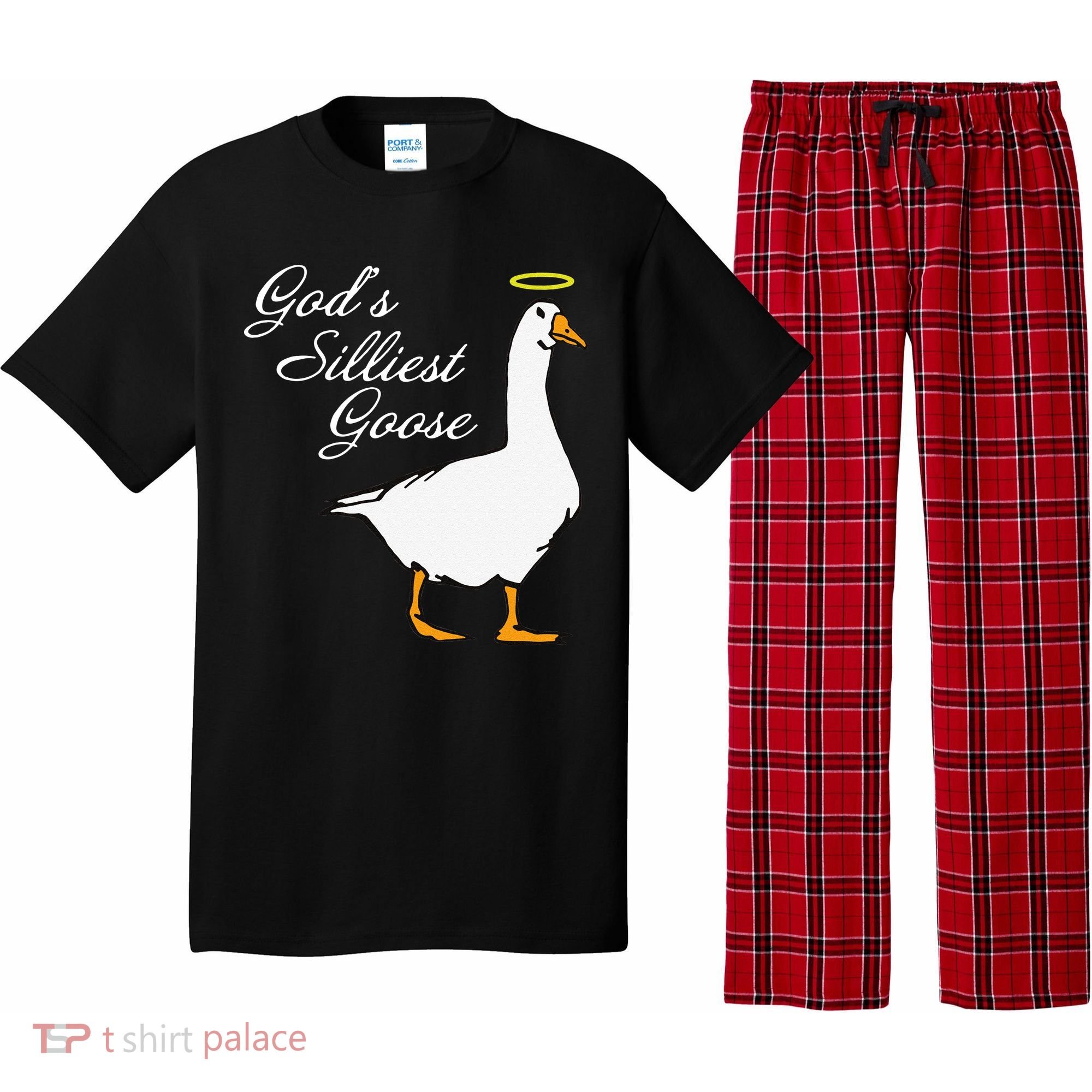 God's Silliest Goose Funny Pajama Set