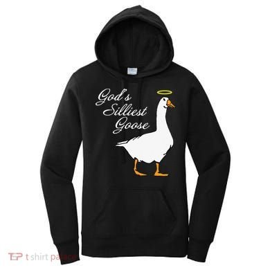 God's Silliest Goose Funny Women's Hoodie