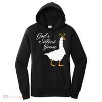God's Silliest Goose Funny Women's Hoodie thumb 0