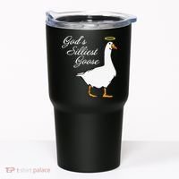 God's Silliest Goose Funny Tumbler thumb 0