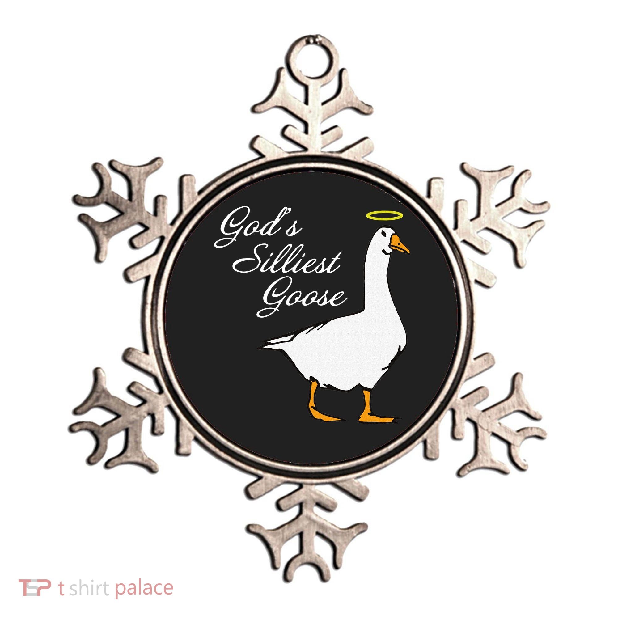God's Silliest Goose Funny Ornament