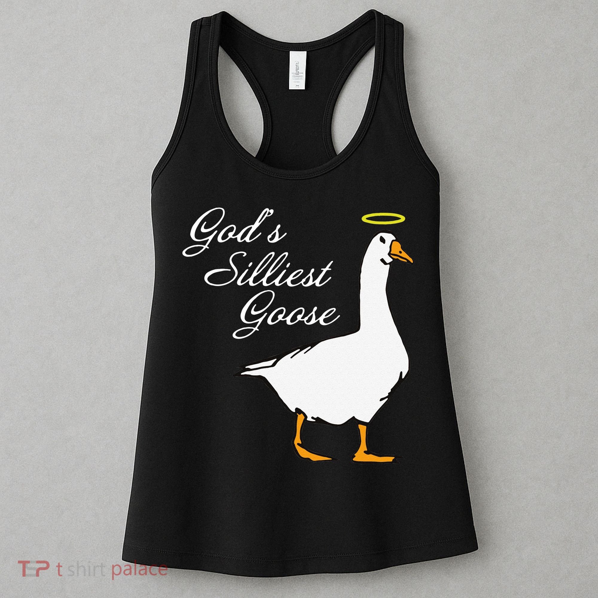 God's Silliest Goose Funny Women's Tank Top