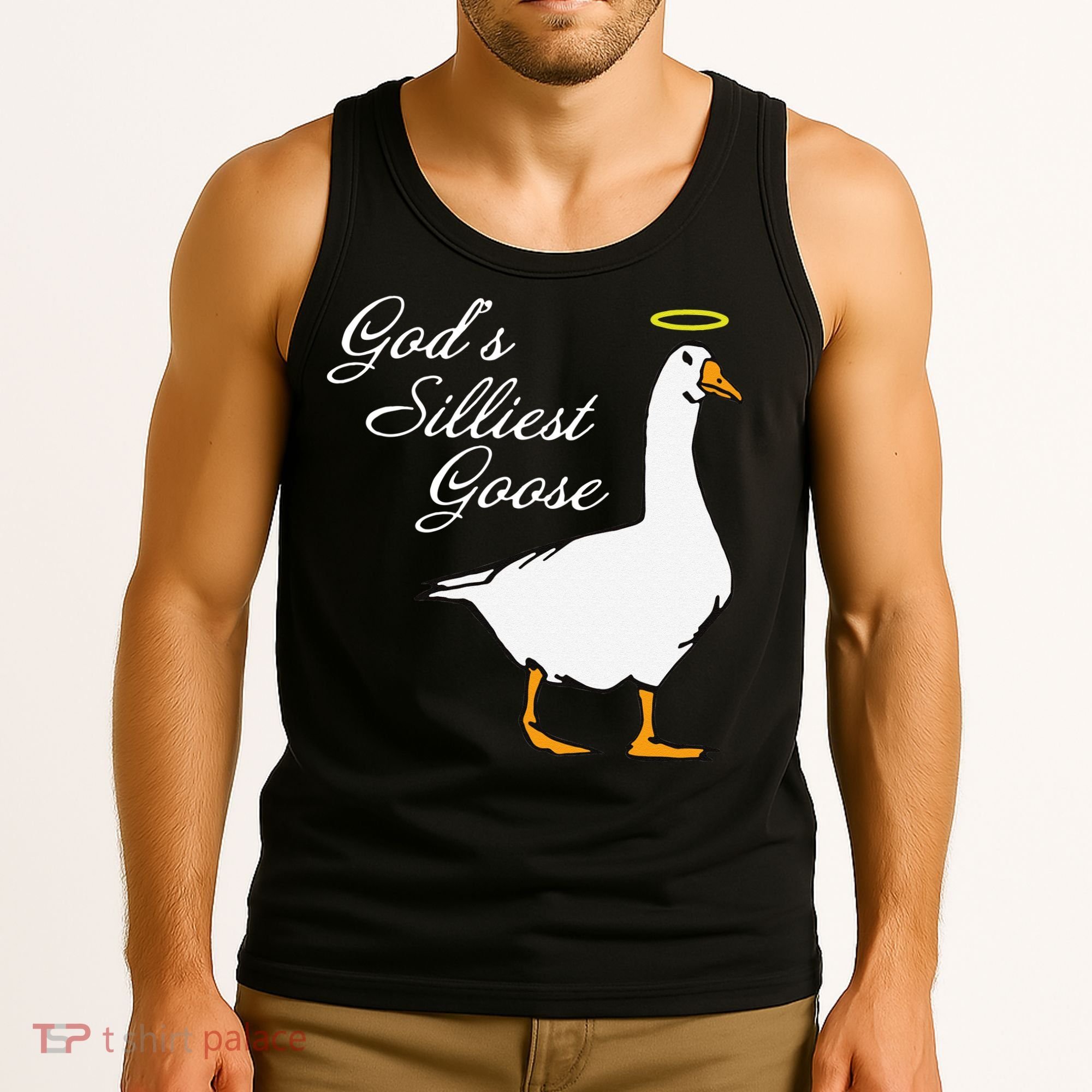 God's Silliest Goose Funny Tank Top