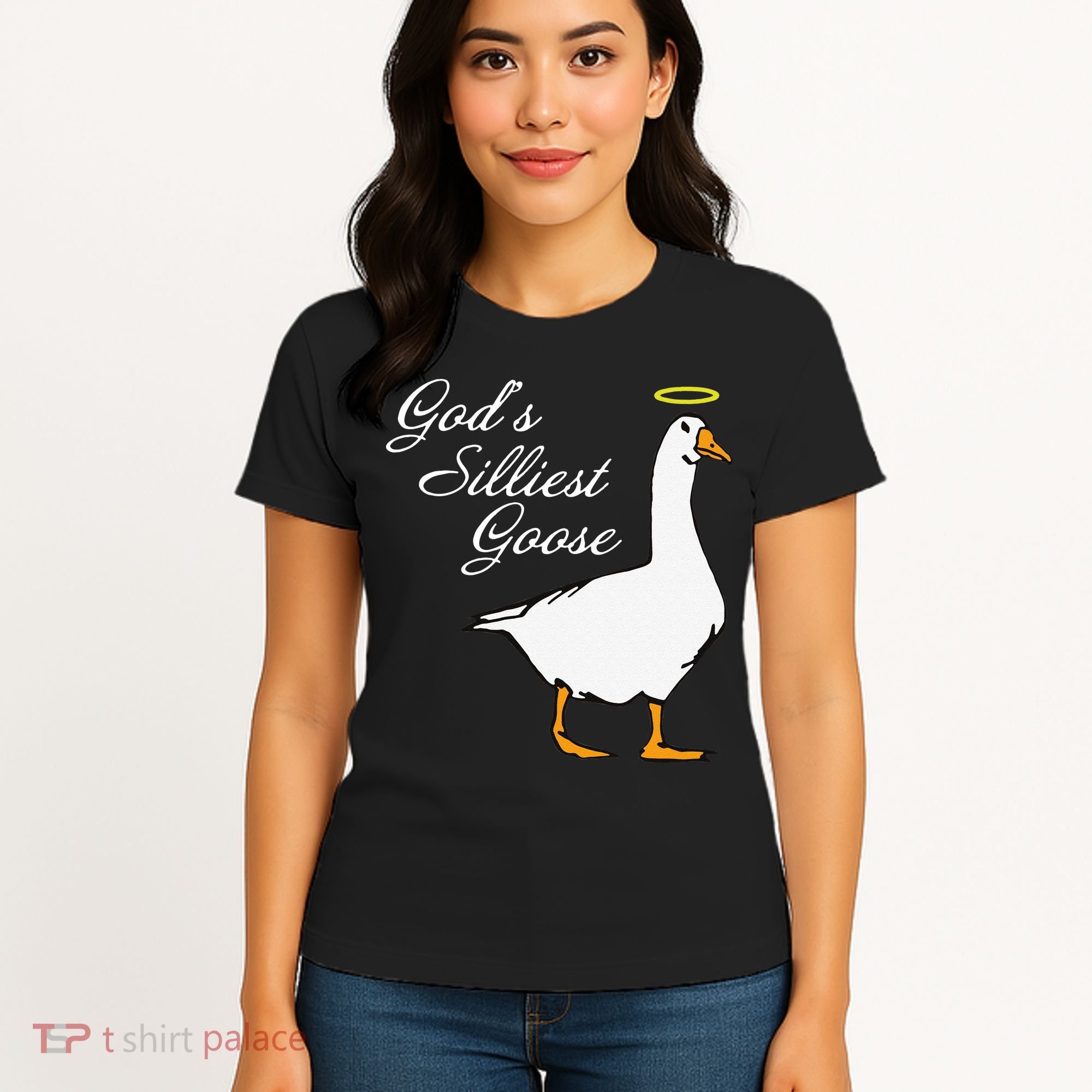 God's Silliest Goose Funny Women's T-Shirt
