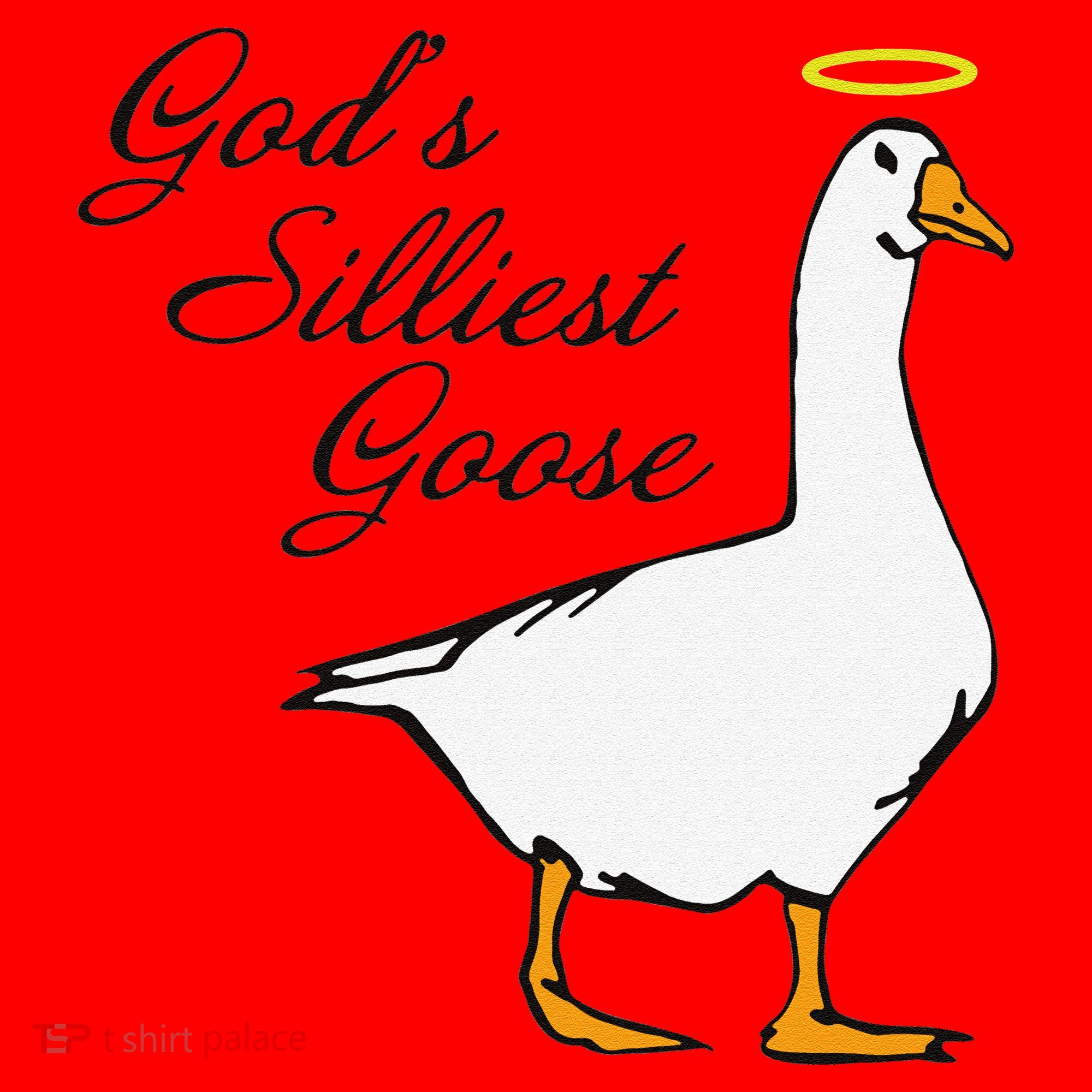 God's Silliest Goose Funny Santa Hat