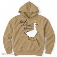 God's Silliest Goose Funny Hoodie thumb 0