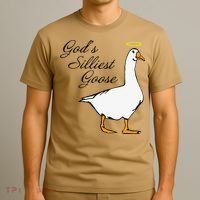 God's Silliest Goose Funny T-Shirt thumb 3