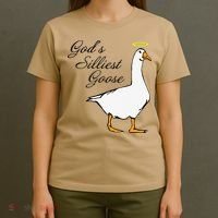 God's Silliest Goose Funny T-Shirt thumb 4