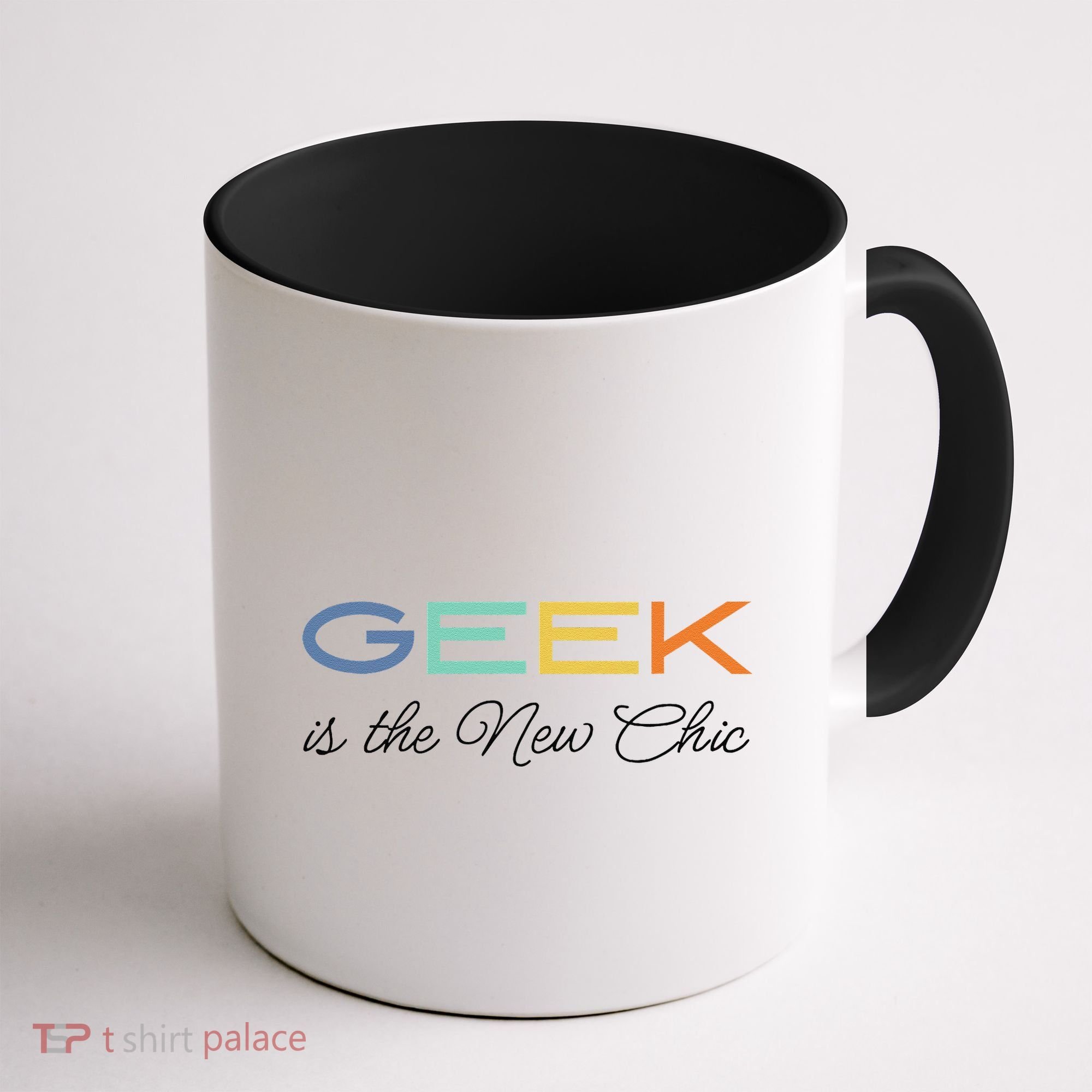 Geek Science Geek Is Chic It Nerd Funny Tech Geeky Stem Coffee Mug