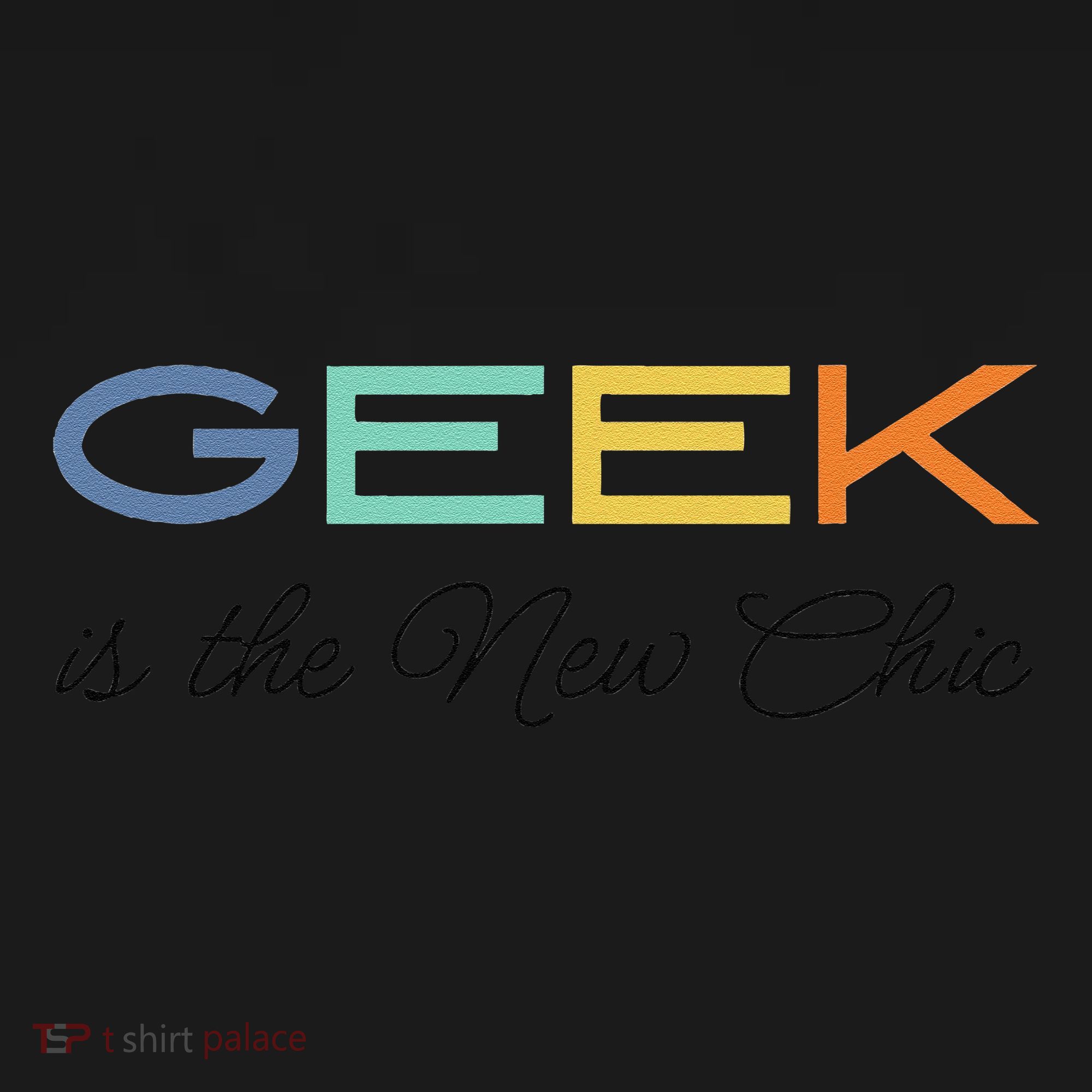 Geek Science Geek Is Chic It Nerd Funny Tech Geeky Stem Coaster