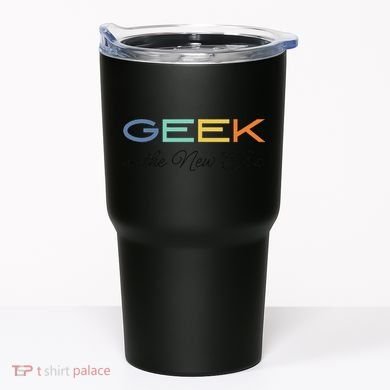 Geek Science Geek Is Chic It Nerd Funny Tech Geeky Stem Tumbler