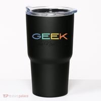 Geek Science Geek Is Chic It Nerd Funny Tech Geeky Stem Tumbler thumb 0