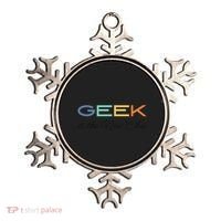 Geek Science Geek Is Chic It Nerd Funny Tech Geeky Stem Ornament thumb 0