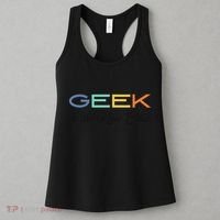 Geek Science Geek Is Chic It Nerd Funny Tech Geeky Stem Women's Tank Top thumb 3