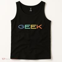 Geek Science Geek Is Chic It Nerd Funny Tech Geeky Stem Tank Top thumb 2