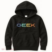 Geek Science Geek Is Chic It Nerd Funny Tech Geeky Stem Kids Hoodie thumb 0