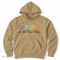 Geek Science Geek Is Chic It Nerd Funny Tech Geeky Stem Hoodie thumb 0