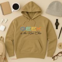 Geek Science Geek Is Chic It Nerd Funny Tech Geeky Stem Hoodie thumb 3