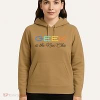 Geek Science Geek Is Chic It Nerd Funny Tech Geeky Stem Hoodie thumb 5
