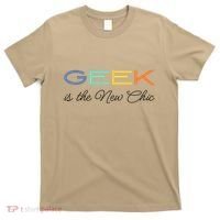 Geek Science Geek Is Chic It Nerd Funny Tech Geeky Stem T-Shirt thumb 0