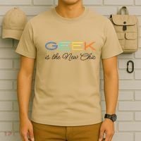Geek Science Geek Is Chic It Nerd Funny Tech Geeky Stem T-Shirt thumb 6