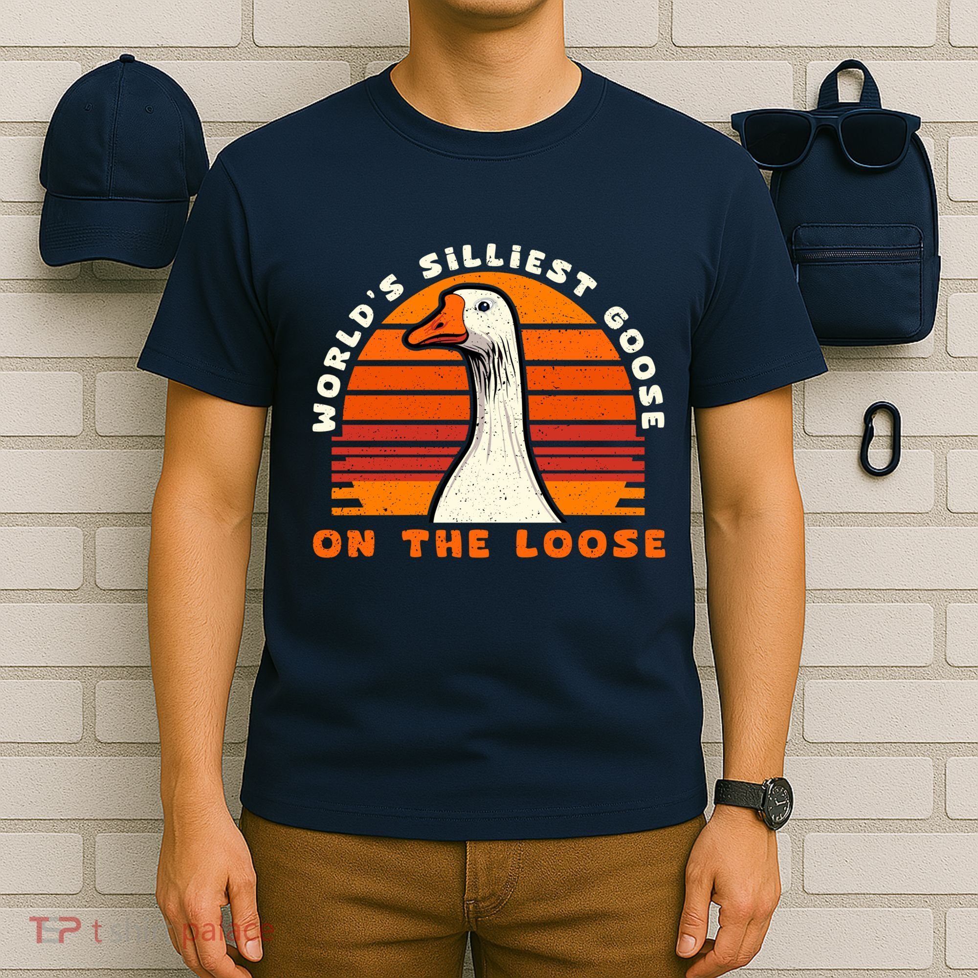 Gods Silliest Goose Costume Funny Meme Gifts Silly Goose T-Shirt