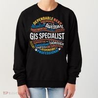 Gis Specialist Gifts Funny Appreciation Week Women's Sweatshirt thumb 0