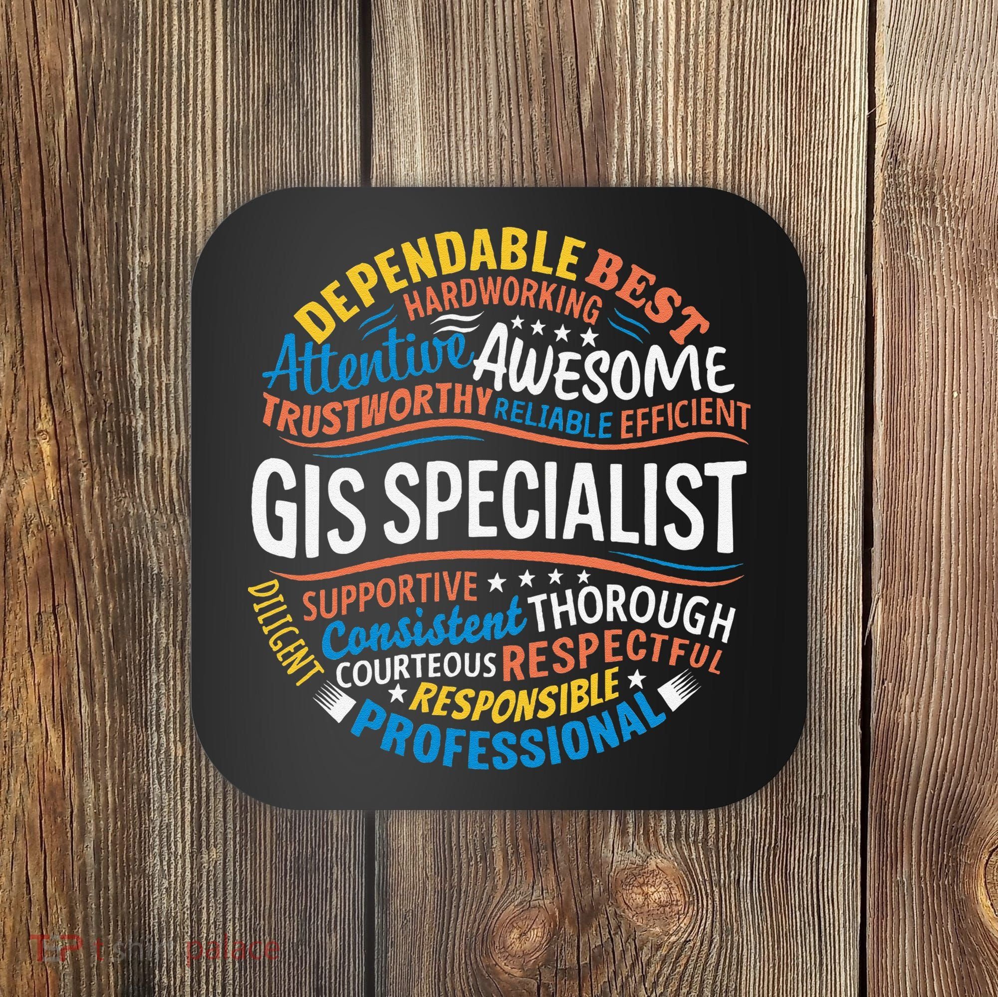 Gis Specialist Gifts Funny Appreciation Week Coaster