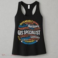 Gis Specialist Gifts Funny Appreciation Week Women's Tank Top thumb 3