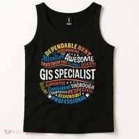 Gis Specialist Gifts Funny Appreciation Week Tank Top thumb 2
