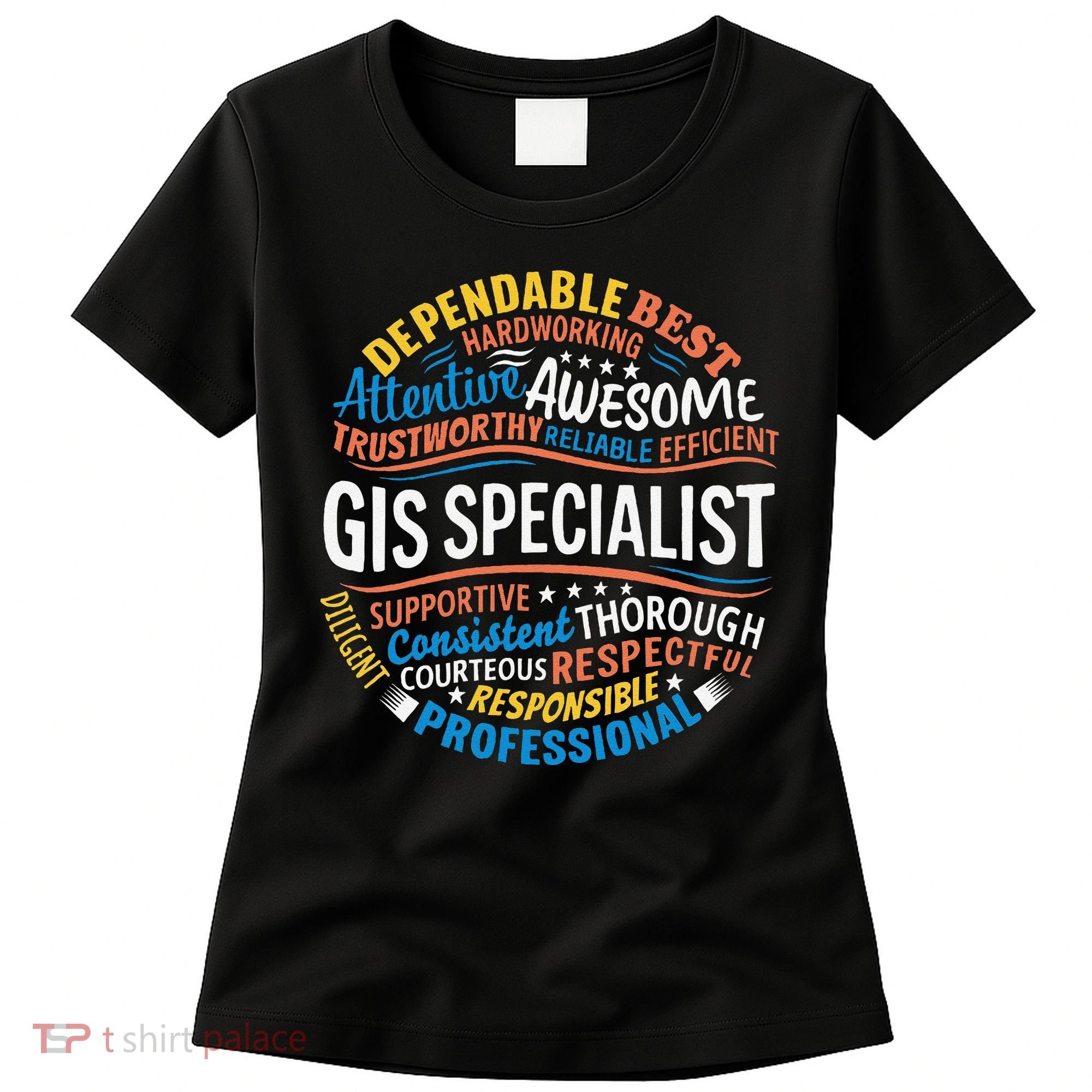 Gis Specialist Gifts Funny Appreciation Week Women's T-Shirt
