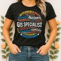Gis Specialist Gifts Funny Appreciation Week Women's T-Shirt thumb 2
