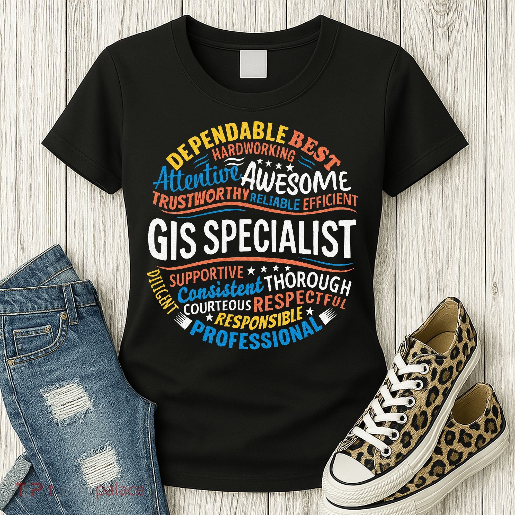 Gis Specialist Gifts Funny Appreciation Week Women's T-Shirt
