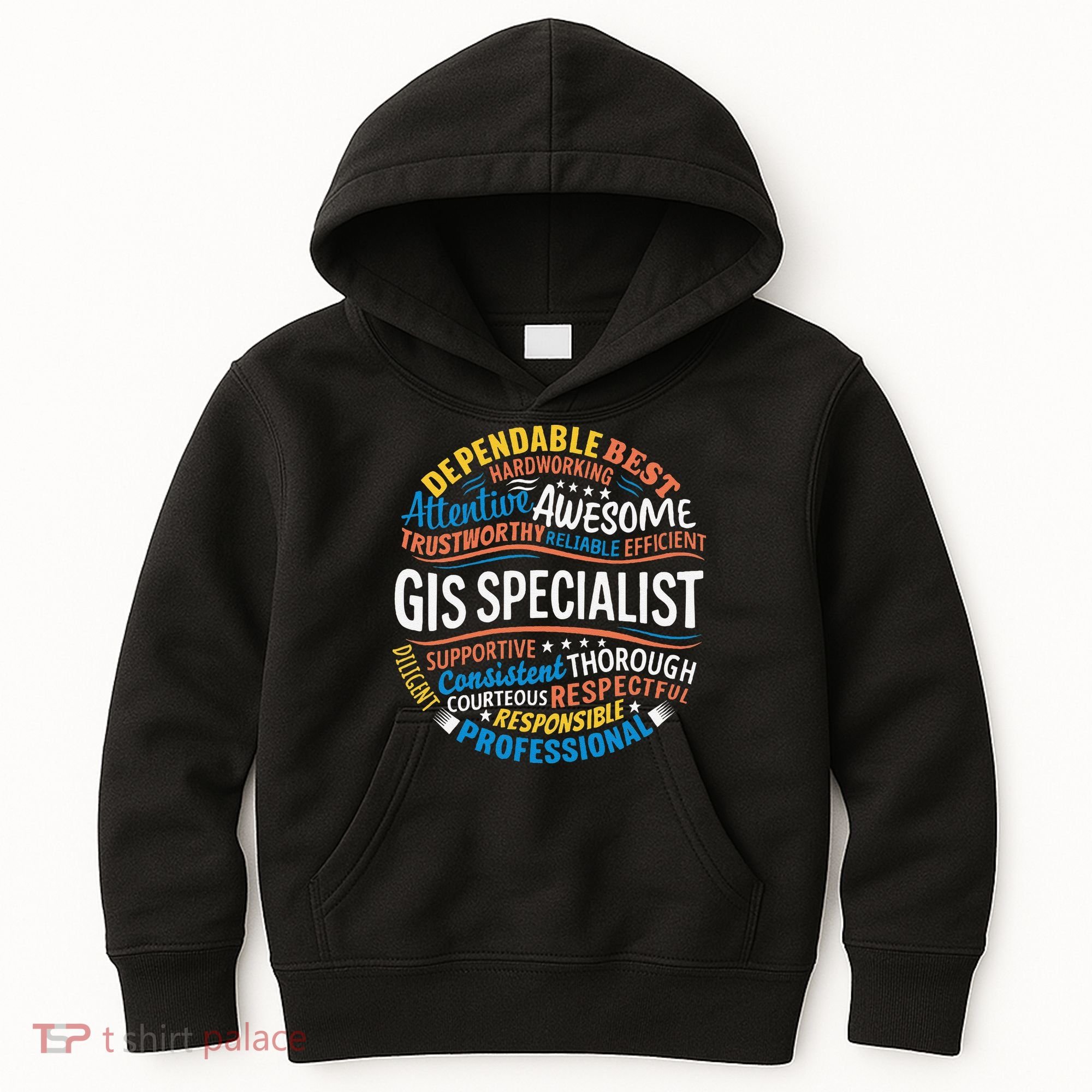 Gis Specialist Gifts Funny Appreciation Week Kids Hoodie