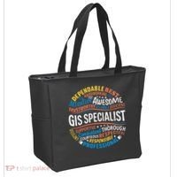 Gis Specialist Gifts Funny Appreciation Week Tote Bag thumb 2