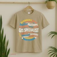 Gis Specialist Gifts Funny Appreciation Week T-Shirt thumb 2