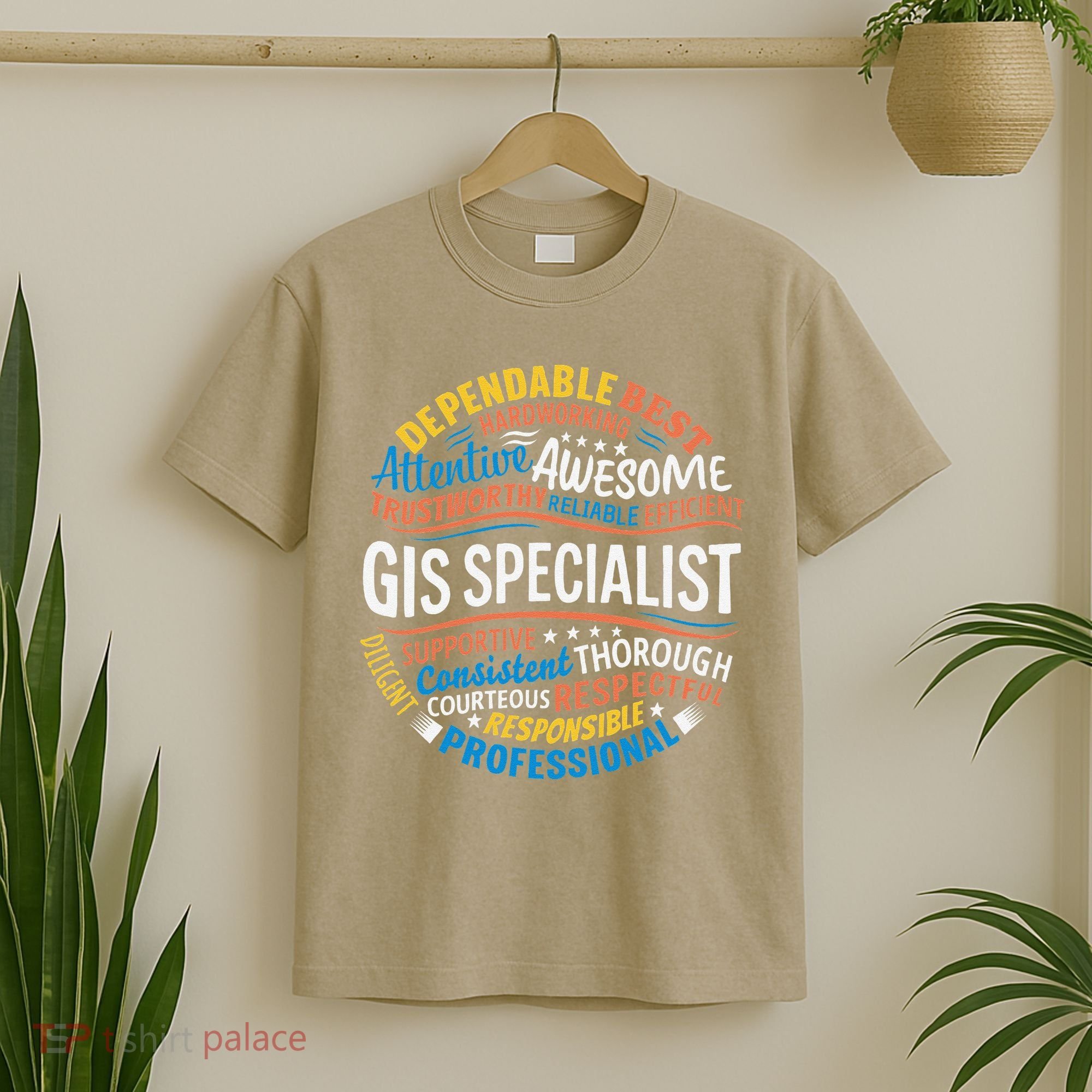 Gis Specialist Gifts Funny Appreciation Week T-Shirt