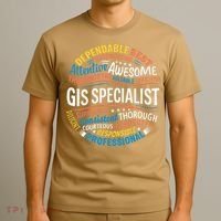 Gis Specialist Gifts Funny Appreciation Week T-Shirt thumb 3