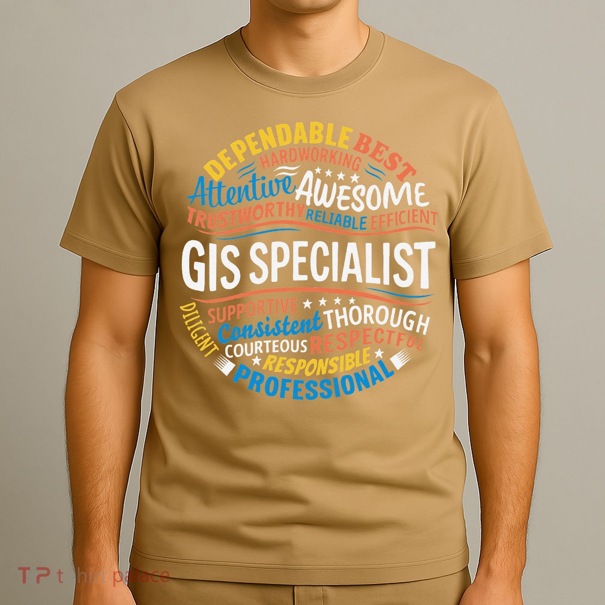 Gis Specialist Gifts Funny Appreciation Week T-Shirt