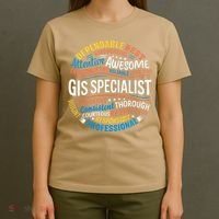 Gis Specialist Gifts Funny Appreciation Week T-Shirt thumb 4
