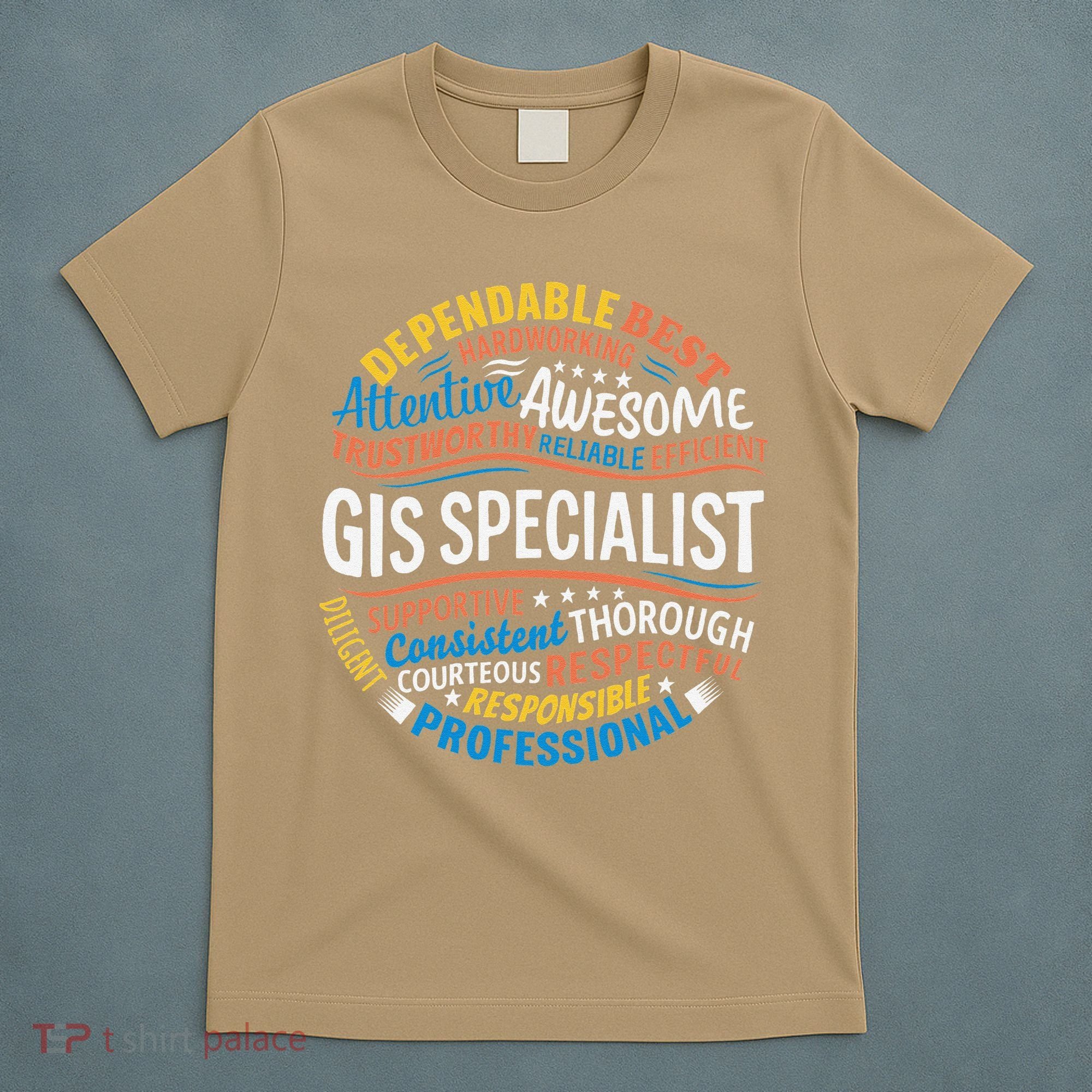 Gis Specialist Gifts Funny Appreciation Week T-Shirt