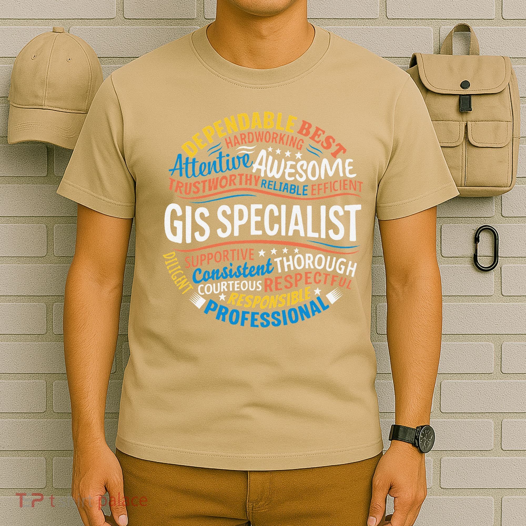 Gis Specialist Gifts Funny Appreciation Week T-Shirt