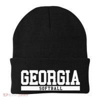 Georgia Softball Beanie thumb 0