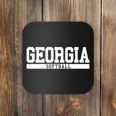 Georgia Softball Coaster