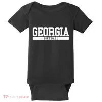 Georgia Softball Baby Bodysuit thumb 0