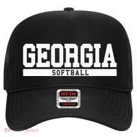 Georgia Softball Hat thumb 0