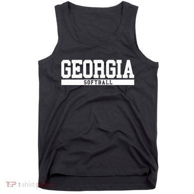 Georgia Softball Tank Top