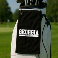 Georgia Softball Golf Towel thumb 2