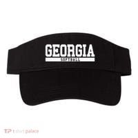 Georgia Softball Visor thumb 0